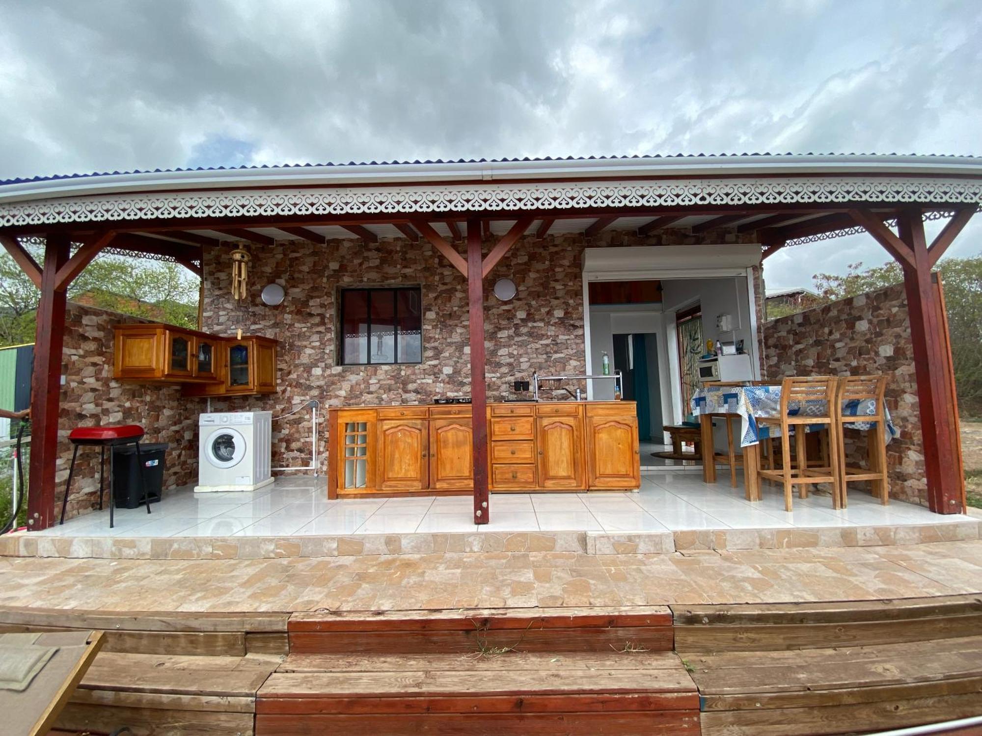 Bungalows Mathilde-Non Fumeur Bouillante Dış mekan fotoğraf