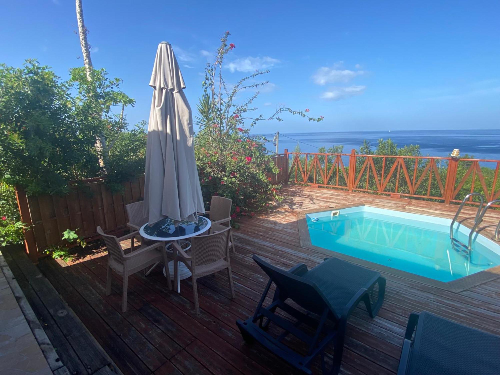 Bungalows Mathilde-Non Fumeur Bouillante Dış mekan fotoğraf
