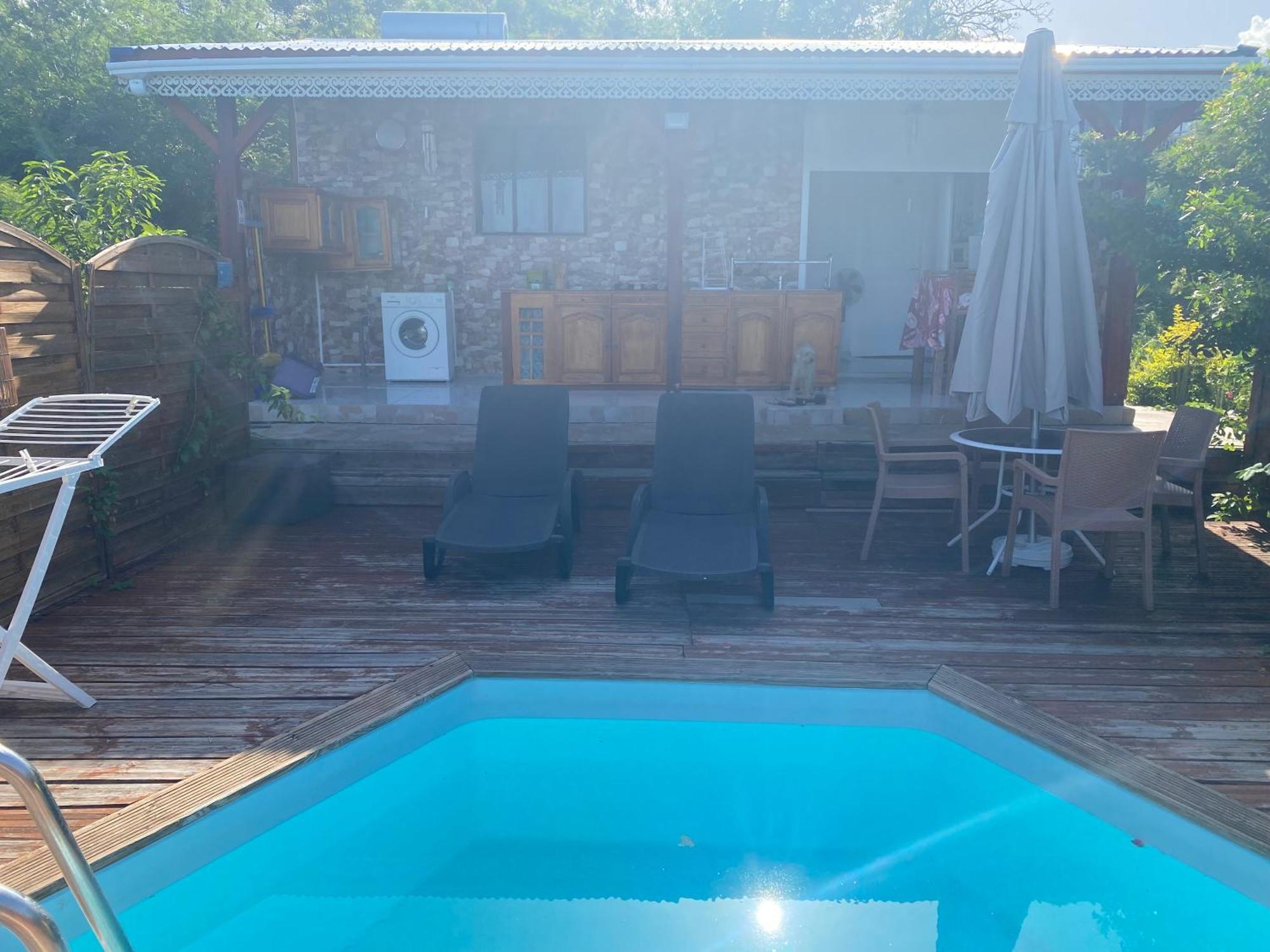 Bungalows Mathilde-Non Fumeur Bouillante Dış mekan fotoğraf
